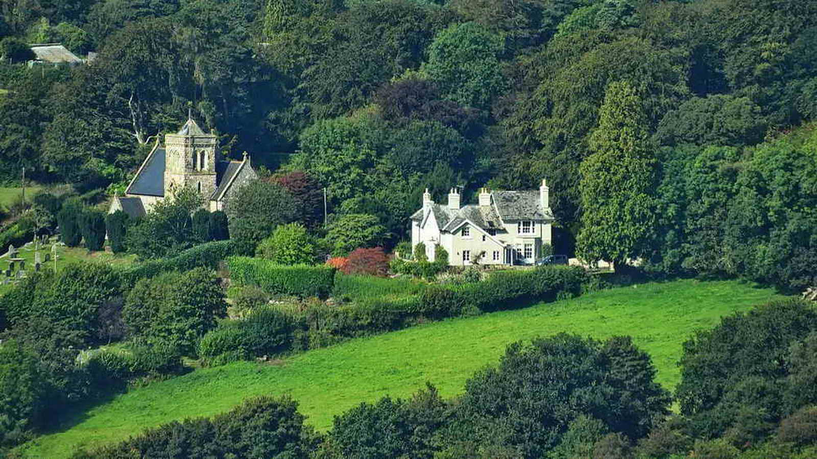 Leusdon’s Church of St John the Baptist, 1.6 miles distant