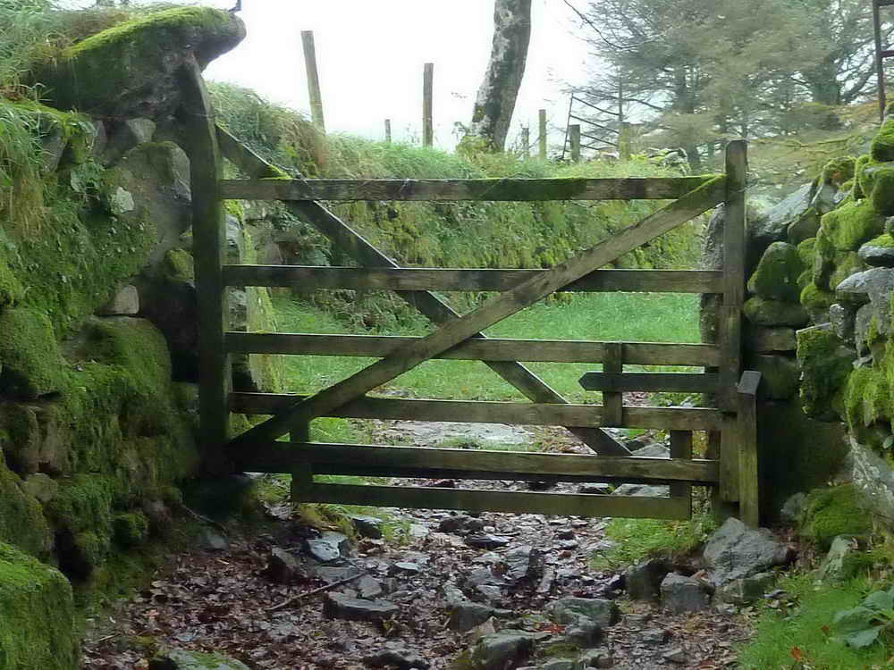 General view of this now rather special gate