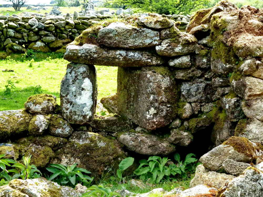 An old window in the original longhouse