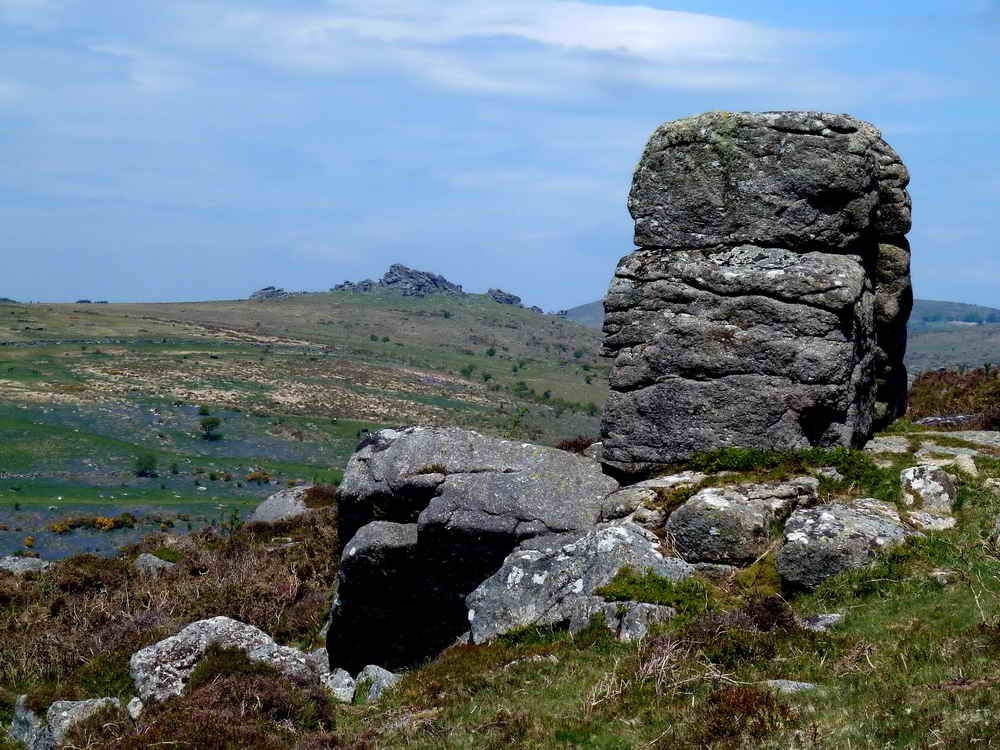 A view on the way to Holwell Tor