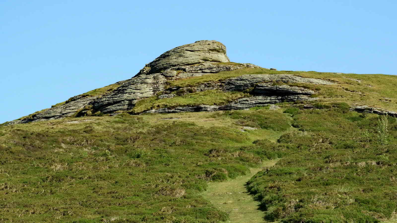 The leftmost, or Western outcrop is known as Low Man