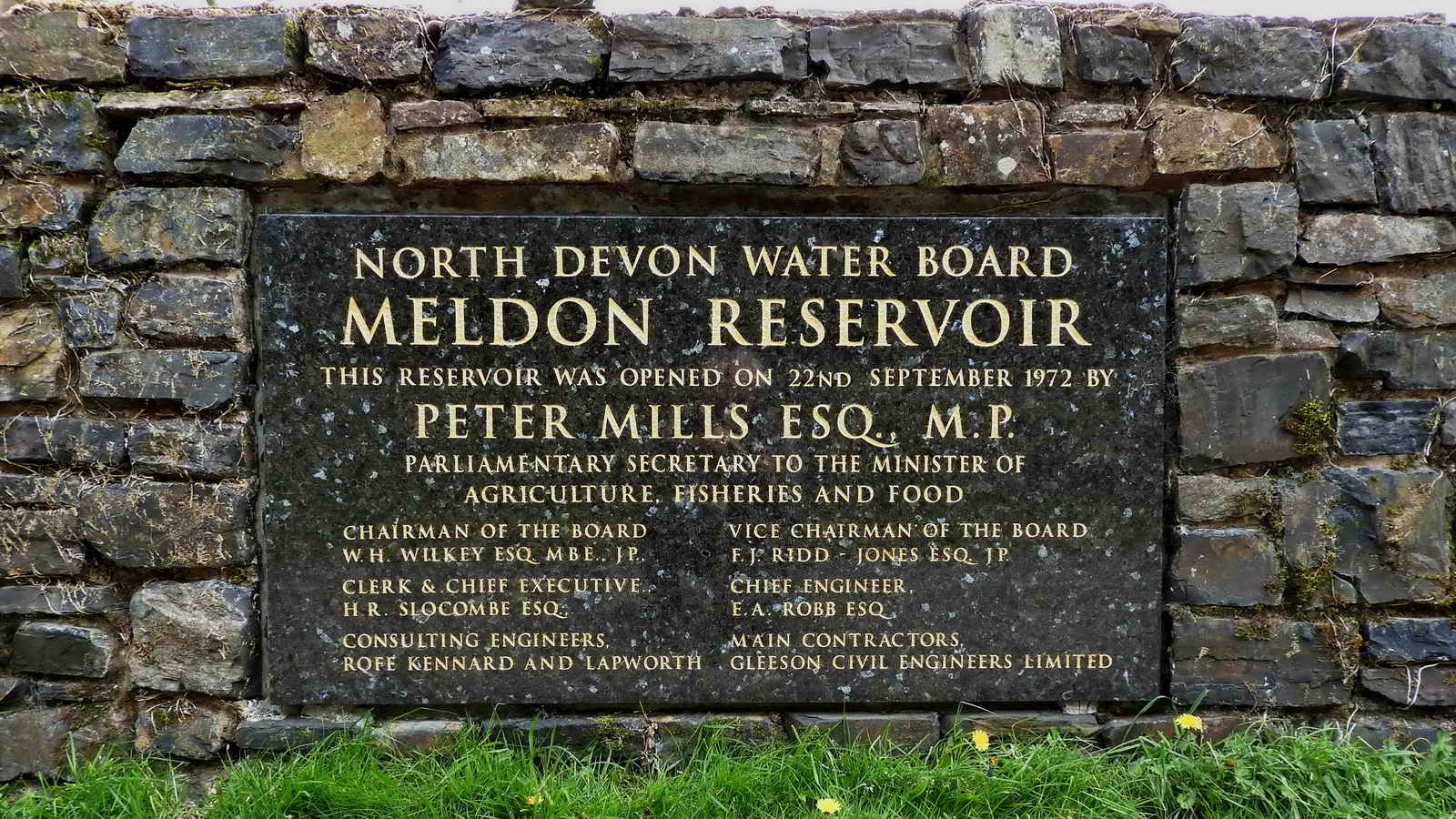 Commemorative plaque