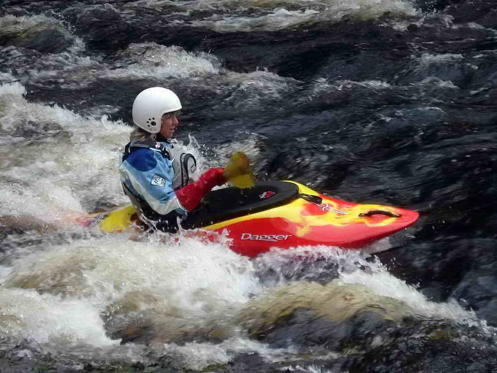 Newbridge is a favourite location of kayakers
