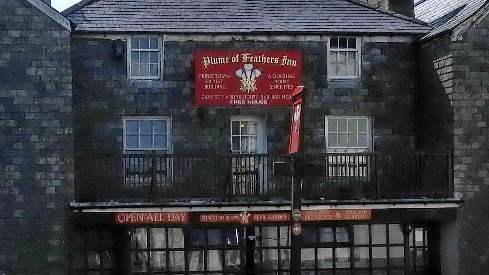 Princetown’s oldest building and a coaching house since 1785