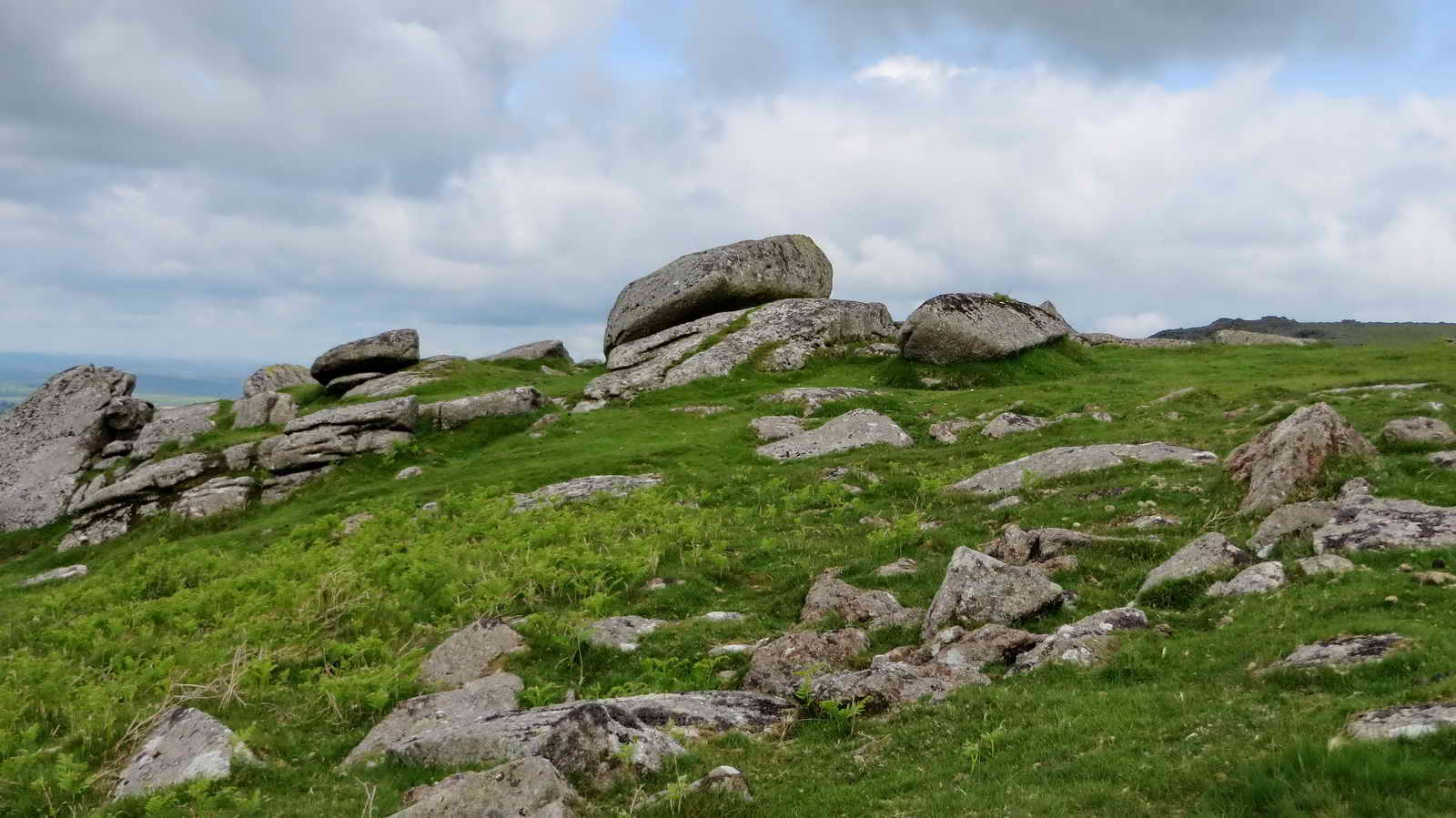 Little Staple Tor. SX 5386 7536. Elevation 380 metres (1246 feet)