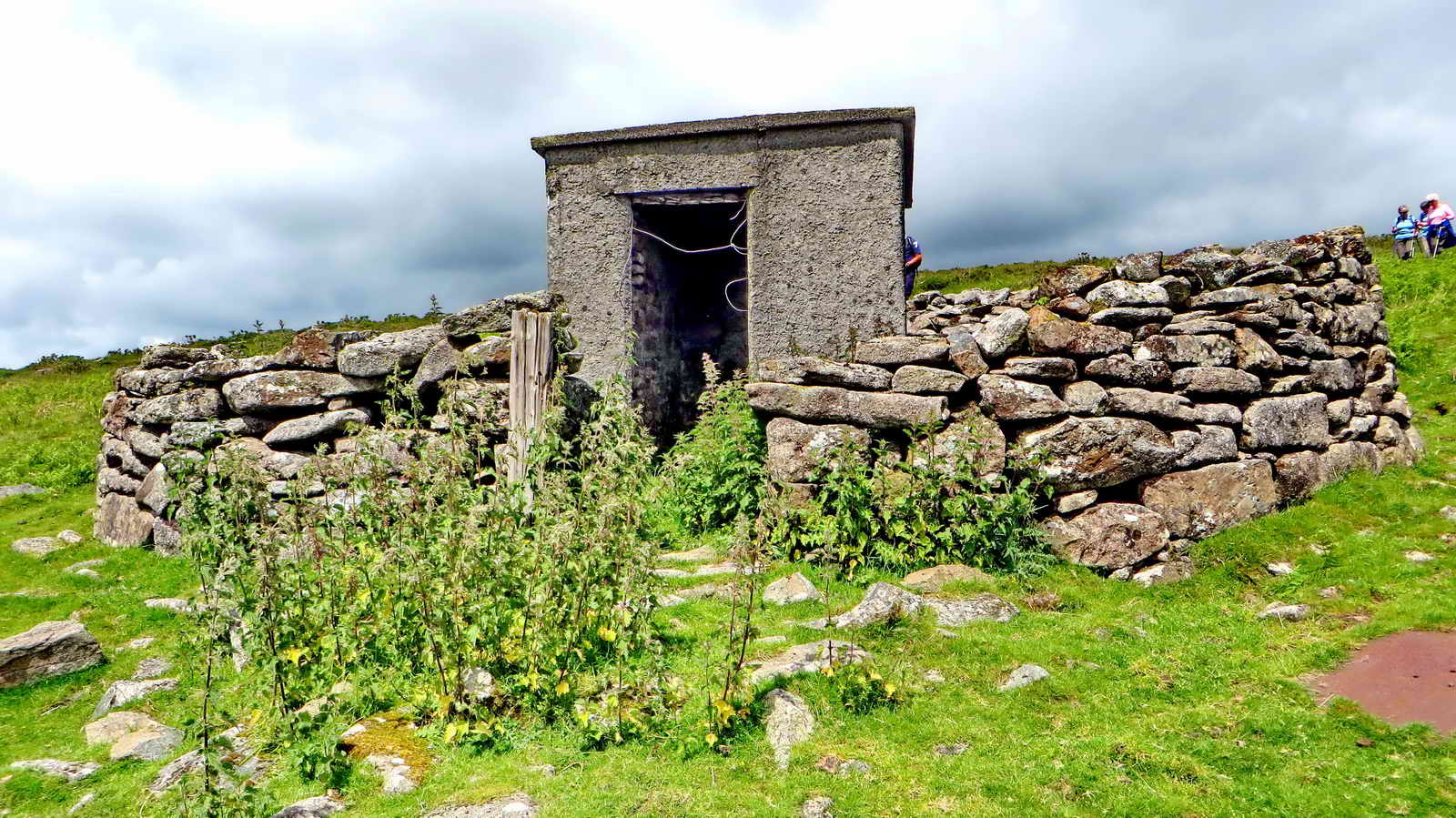 This structure was once the explosives store for the quarry