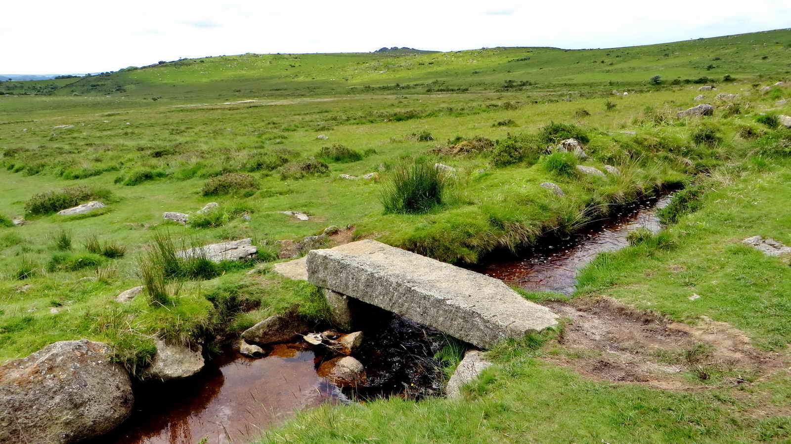 Bridge over the Grimstone & Sortridge Leat