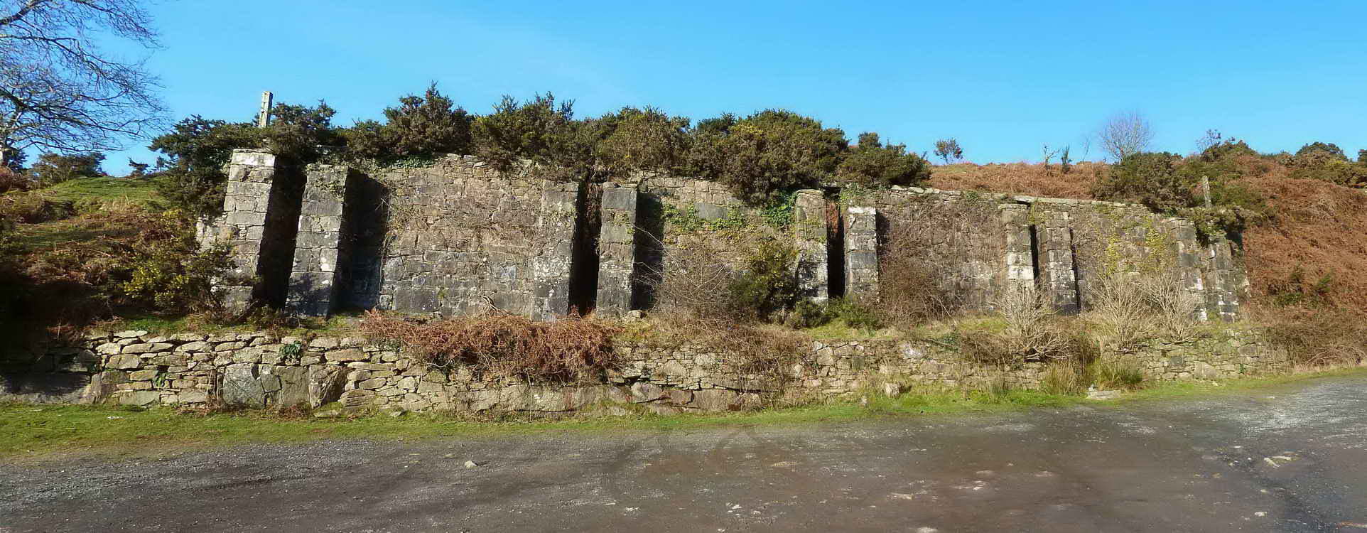 Remains of the Naphtha buildings