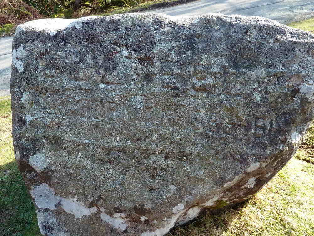 Northern face: Bulteel with WL Goodman below (added 1983)