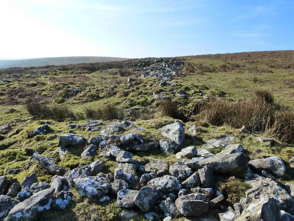 Possibly a main gateway, near the Northwest corner of the main enclosure
