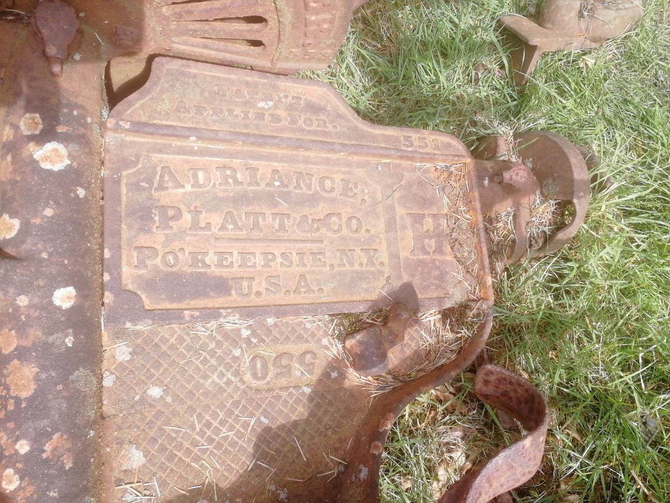 It is worth inspecting the old farm implements. This one came a long way to end its days rusting on Dartmoor