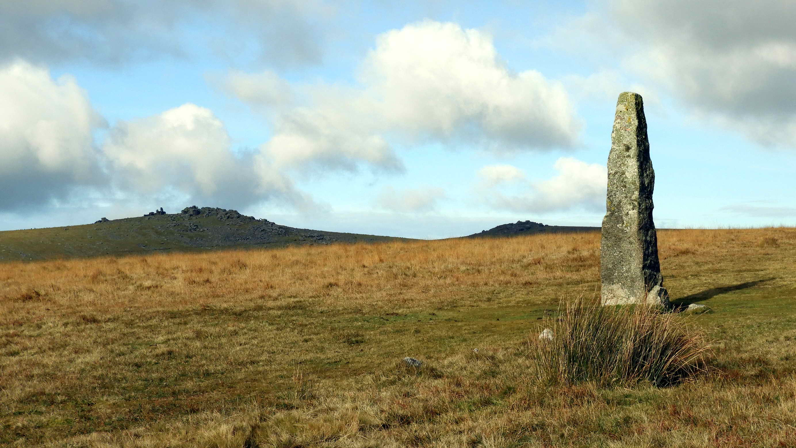 Another view, with Great Staple Tor (left) and Roos Tor (right)