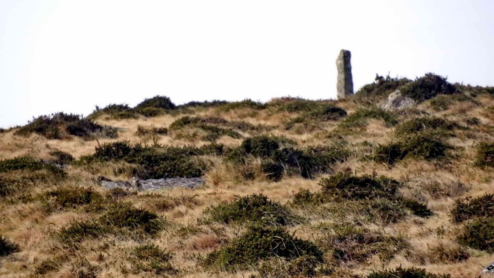 The next marker stone, standing out on the skyline