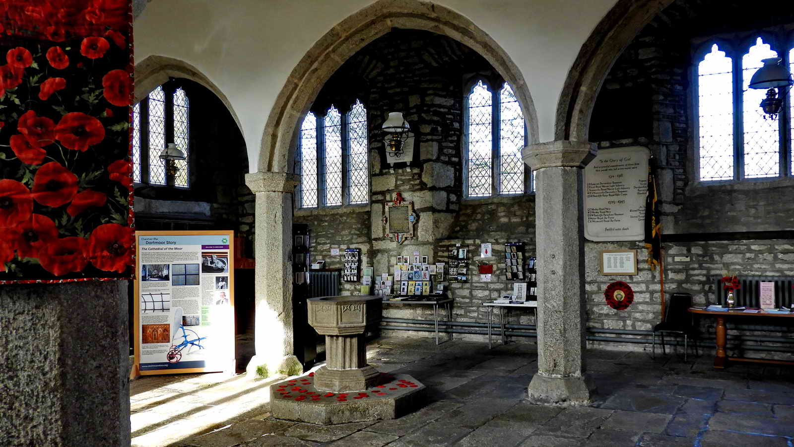 The church is often used for local displays