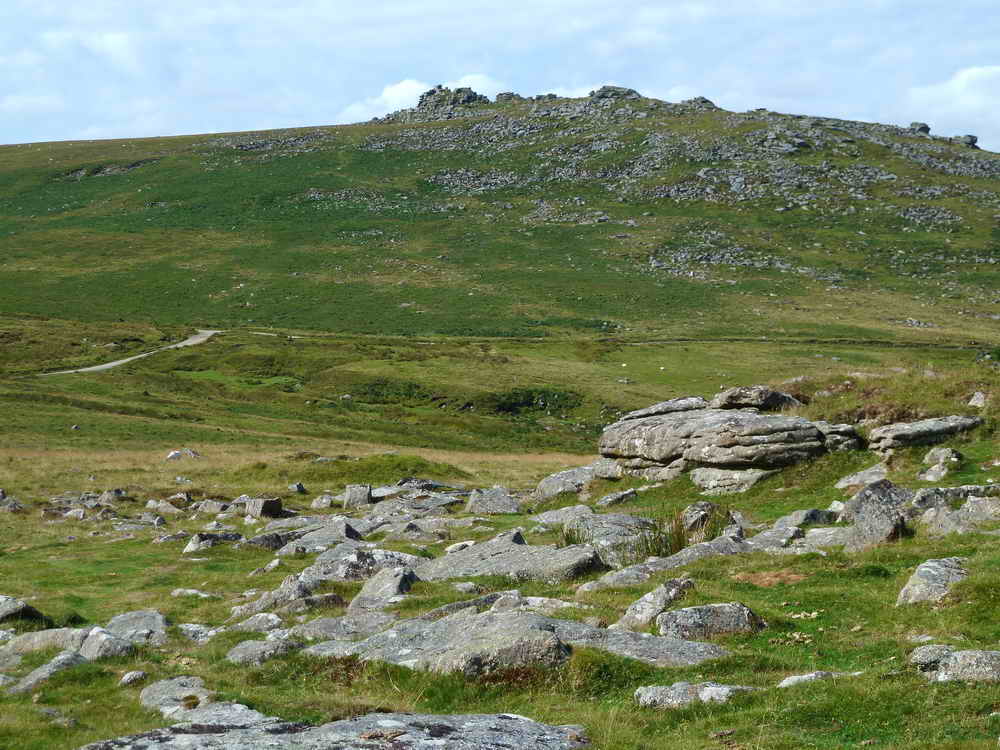 From Row Tor looking at West Mill Tor