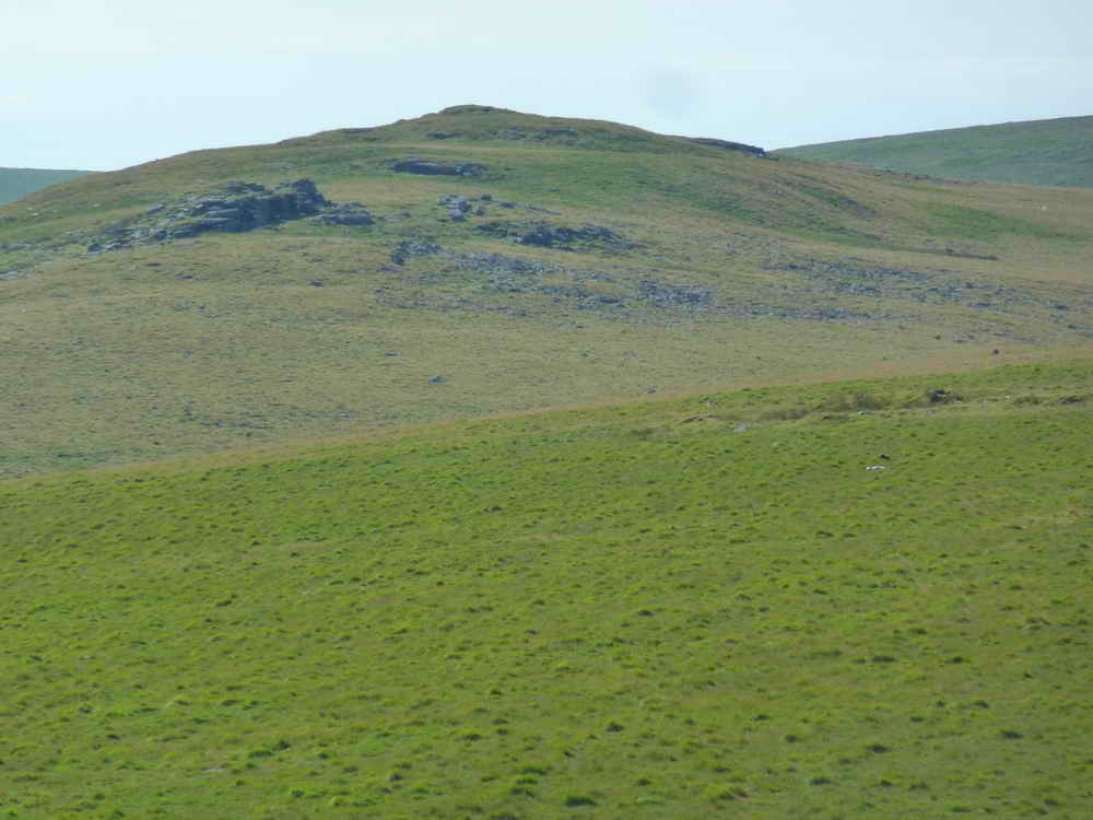 East Mill Tor, SX 599 897, elevation 513 metres (1683 feet)